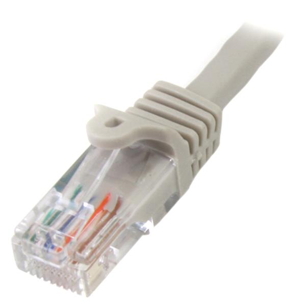 StarTech.com 7m Grey Snagless Cat5e Patch Cable - ONE CLICK SUPPLIES