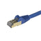 StarTech.com 1m Blue Cat6a Ethernet STP Cable - ONE CLICK SUPPLIES