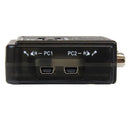 StarTech.com 2 Port Black USB KVM Switch - ONE CLICK SUPPLIES