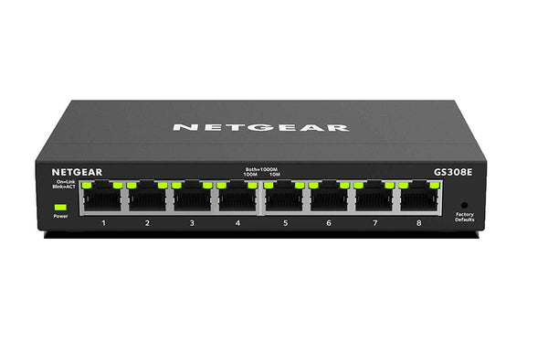 8 Port Gigabit Smart Managed Plus Switch - ONE CLICK SUPPLIES