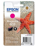 Epson 603 Starfish Magenta Standard Capacity Ink Cartridge 2.4ml - C13T03U34010 - ONE CLICK SUPPLIES