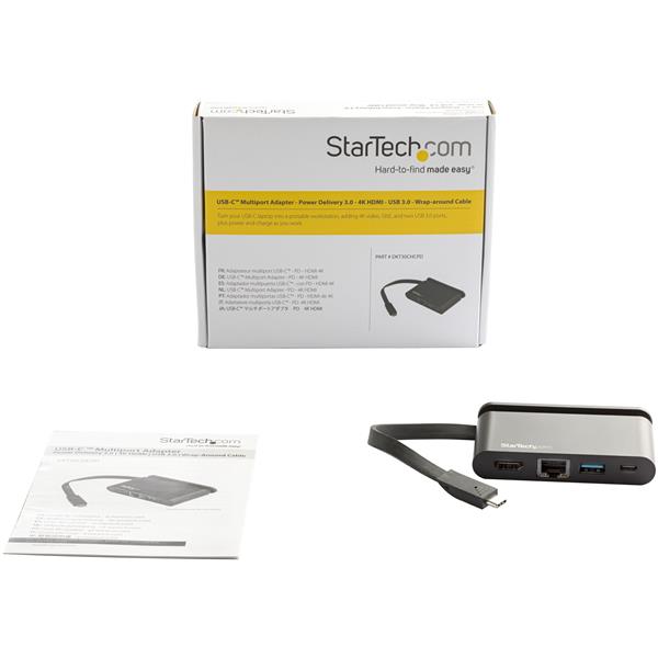 StarTech.com USB C Multiport Adapter HDMI 100W PD 3.0 - ONE CLICK SUPPLIES