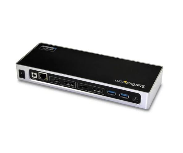 StarTech.com USB C USB 3.0 Dual 4K Docking Station - ONE CLICK SUPPLIES