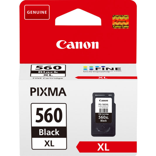 Canon PG560XL Black High Yield Ink Cartridge 14ml - 3712C001 - ONE CLICK SUPPLIES