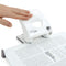 Rapesco Eco X5-40ps Less Effort 2 Hole Punch Plastic Soft White - 1526 - ONE CLICK SUPPLIES