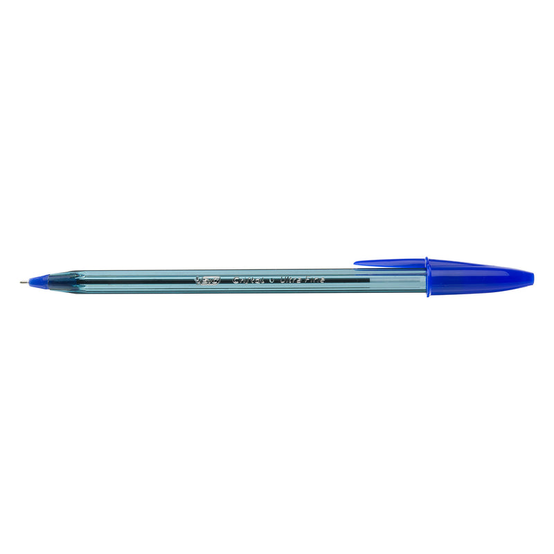 Bic Cristal Exact Ballpoint Pen 0.7mm Tip 0.28mm Line Blue (Pack 20) - 992605 - ONE CLICK SUPPLIES