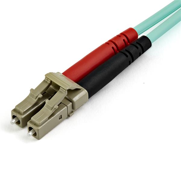 StarTech.com 15m OM3 LC LC Aqua Fiber Optical Cable - ONE CLICK SUPPLIES