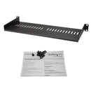 StarTech.com Vented 1U Rack Shelf 7in Deep - ONE CLICK SUPPLIES