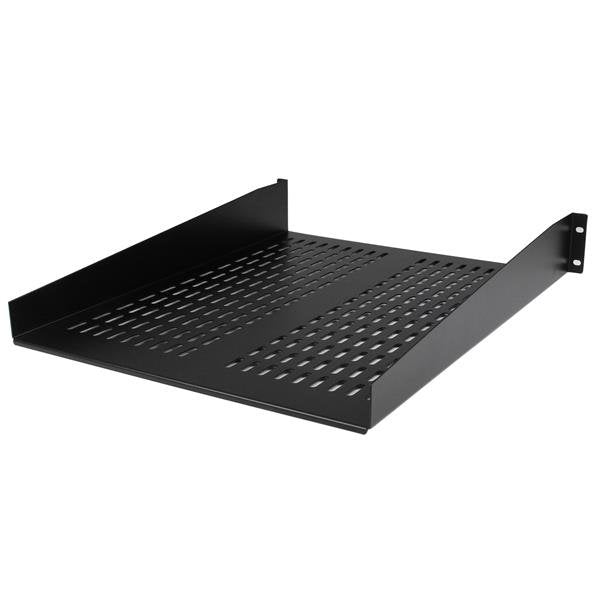 StarTech.com 2U 22in Vented Rack Mount Shelf 22kg - ONE CLICK SUPPLIES