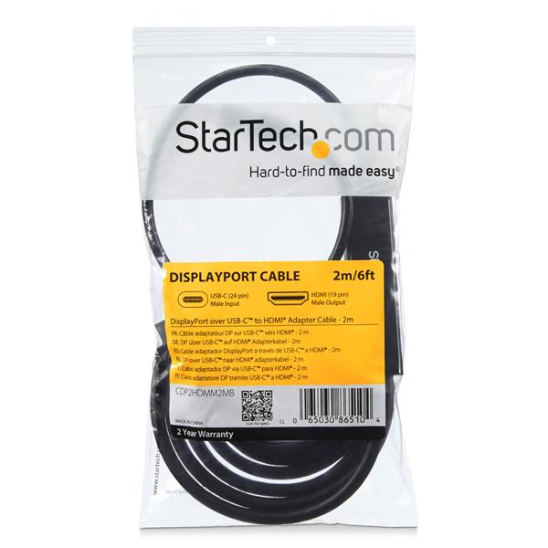 StarTech.com 1m USBC to HDMI Adapter Cable 4K 30Hz - ONE CLICK SUPPLIES