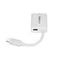 StarTech.com USB C to VGA Adapter with PD 60W White - ONE CLICK SUPPLIES