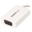 StarTech.com USB C to VGA Adapter with PD 60W White - ONE CLICK SUPPLIES