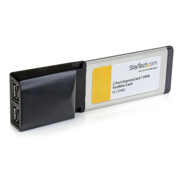 StarTech.com 2PT ExpressCard 1394b FireWire FW800 - ONE CLICK SUPPLIES