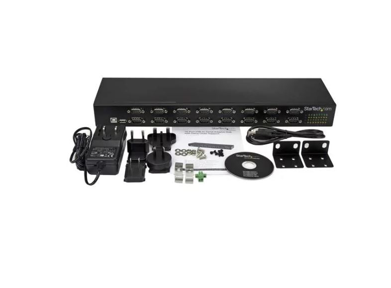 StarTech.com 16 Port USB to Serial Adapter Hub - ONE CLICK SUPPLIES