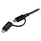 StarTech.com 1m Apple Lightning or Micro USB to USB - ONE CLICK SUPPLIES