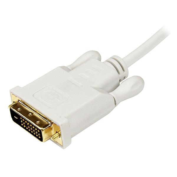 StarTech.com 10 ft Mini DP to DVI Adapter Cable White - ONE CLICK SUPPLIES