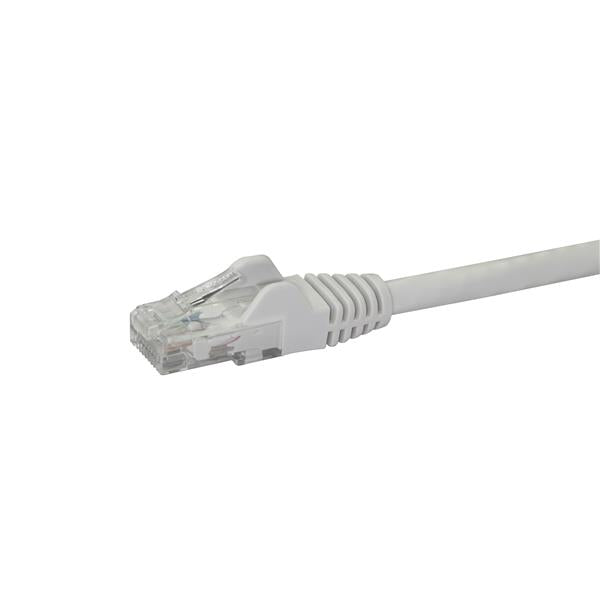 StarTech.com 0.5m White Snagless Cat6 Patch Cable - ONE CLICK SUPPLIES