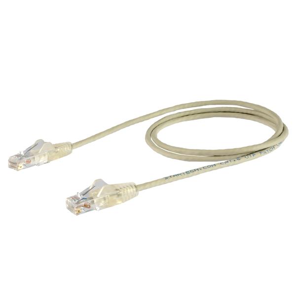 StarTech.com 3m Grey Slim CAT6 Patch Cable - ONE CLICK SUPPLIES