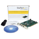 StarTech.com 3 Port PCI 1394b FireWire Card with DV - ONE CLICK SUPPLIES