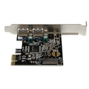 StarTech.com 2PT PCIe USB3 Controller Card SATA Power - ONE CLICK SUPPLIES