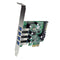 StarTech.com 4 Port PCIe USB 3.0 Controller Card UASP - ONE CLICK SUPPLIES