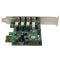 StarTech.com 4 Port PCIe USB 3.0 Controller Card UASP - ONE CLICK SUPPLIES