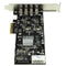 StarTech.com 4PT PCIe USB3 Card Adapter UASP SATA LP4 - ONE CLICK SUPPLIES