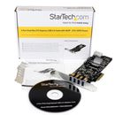 StarTech.com 4PT PCIe USB3 Card Adapter UASP SATA LP4 - ONE CLICK SUPPLIES