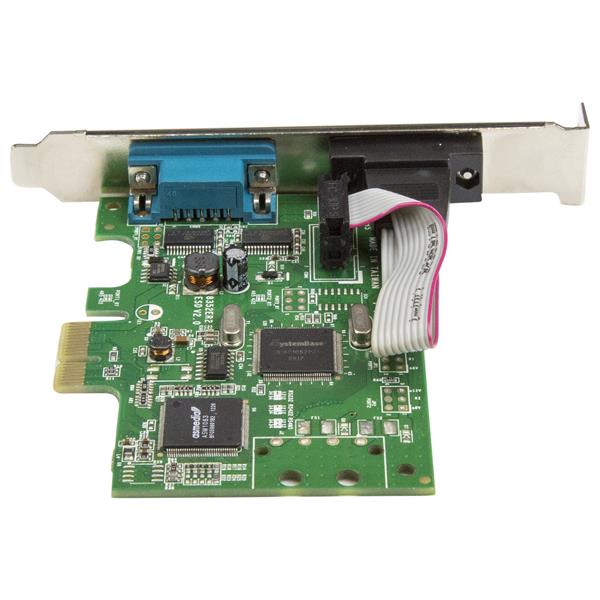 StarTech.com 2PT PCIe Serial Card with 16C1050 UART - ONE CLICK SUPPLIES