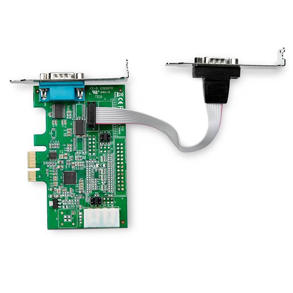 StarTech.com 2 Port RS232 Serial Adapter PCIe Card - ONE CLICK SUPPLIES