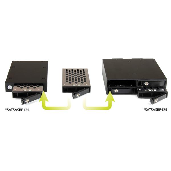 StarTech.com Rack Backplane for 2.5in SATA SAS Drive - ONE CLICK SUPPLIES