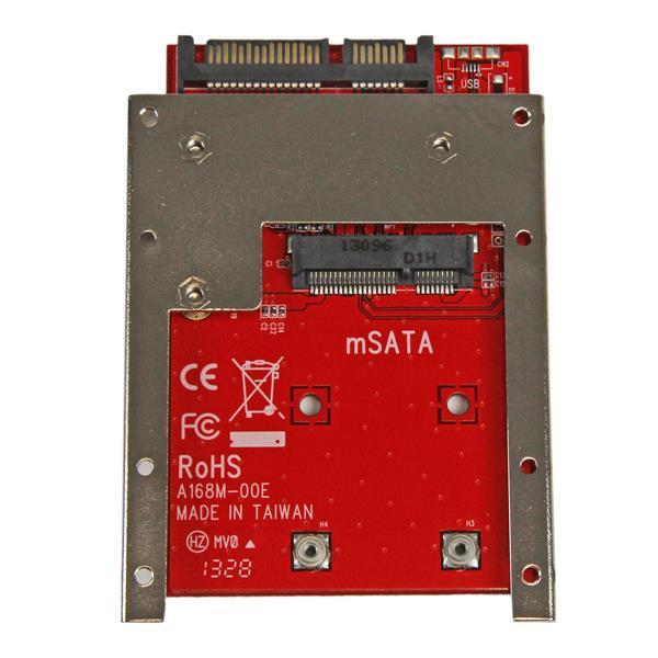 StarTech.com mSATA SSD to 2.5in SATA Adapter - ONE CLICK SUPPLIES