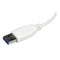 StarTech.com 4 Port SuperSpeed Mini USB 3.0 Hub White - ONE CLICK SUPPLIES