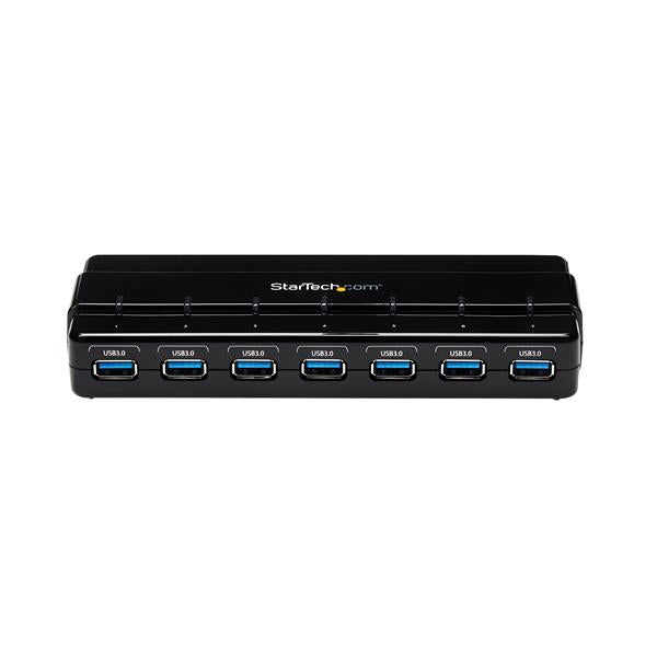 StarTech.com 7 Port SuperSpeed USB3 Hub with Adapter - ONE CLICK SUPPLIES