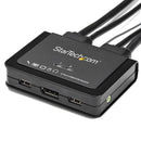 StarTech.com 2Port USB 4K 60Hz DisplayPort KVM Switch - ONE CLICK SUPPLIES