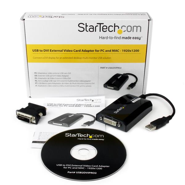 StarTech.com USB to DVI Adapter External USB Video GC - ONE CLICK SUPPLIES