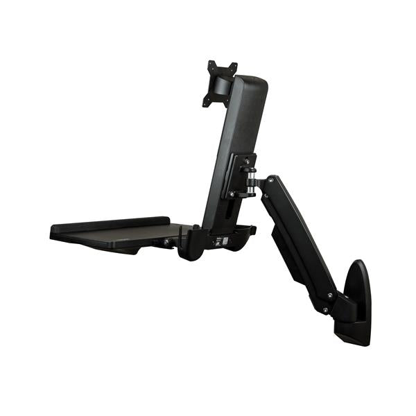 StarTech.com One Monitor Sit Stand Desk Wall Mount - ONE CLICK SUPPLIES