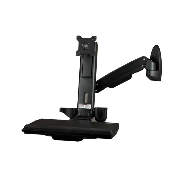 StarTech.com One Monitor Sit Stand Desk Wall Mount - ONE CLICK SUPPLIES