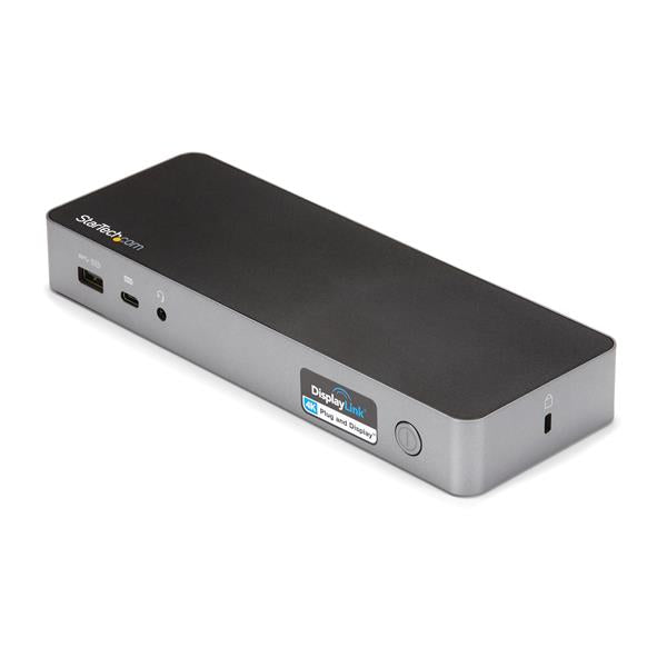 StarTech.com DUAL USB C USB A 4K DOCK - ONE CLICK SUPPLIES