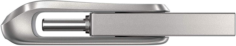 SanDisk Ultra Dual Drive Luxe 32GB USB A USB C Stainless Steel Flash Drive - ONE CLICK SUPPLIES