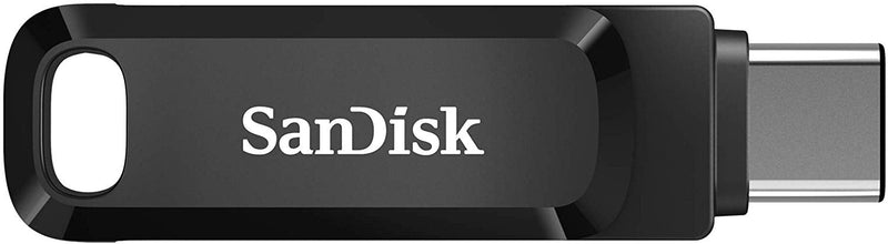 SanDisk 512GB Ultra Dual Drive Go USB C USB A Flash Drive Black - ONE CLICK SUPPLIES