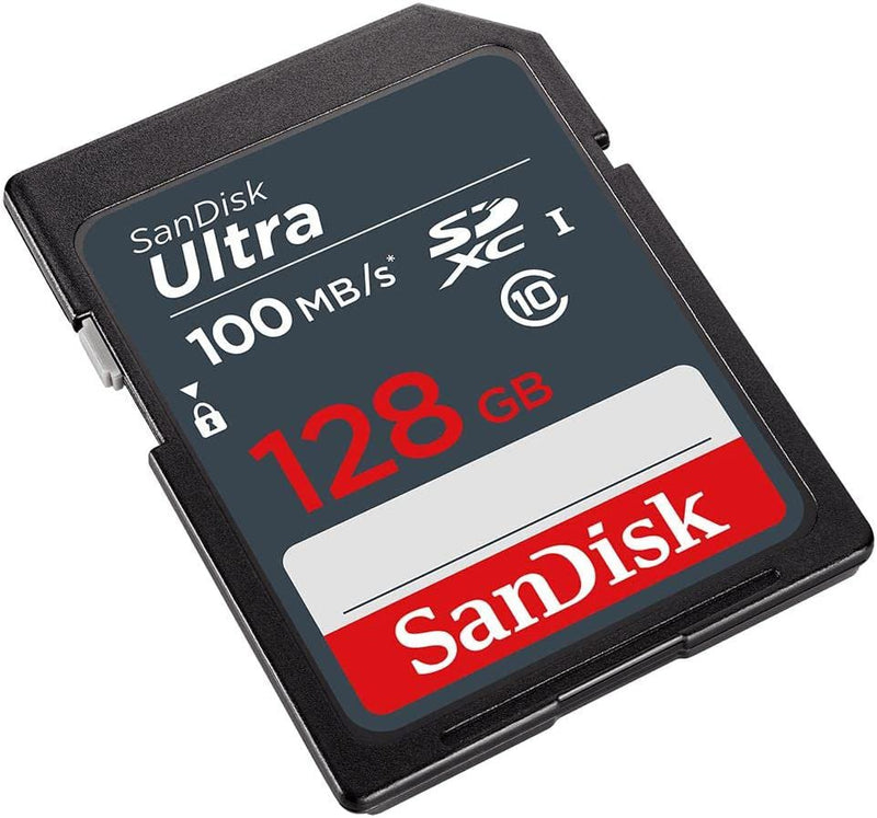 SanDisk 128GB Ultra Class 10 SDXC Memory Card - ONE CLICK SUPPLIES