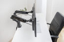 Vantage Premium Duo Monitor Arm Black D0280004 - ONE CLICK SUPPLIES