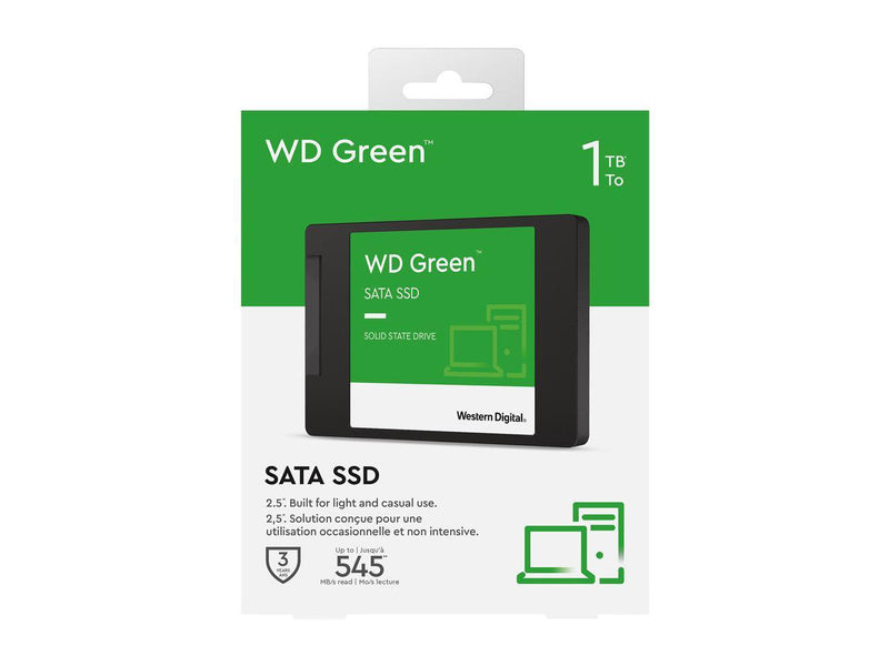 Western Digital Green 1TB SATA 6Gbs 2.5 Inch Internal Solid State Drive - ONE CLICK SUPPLIES