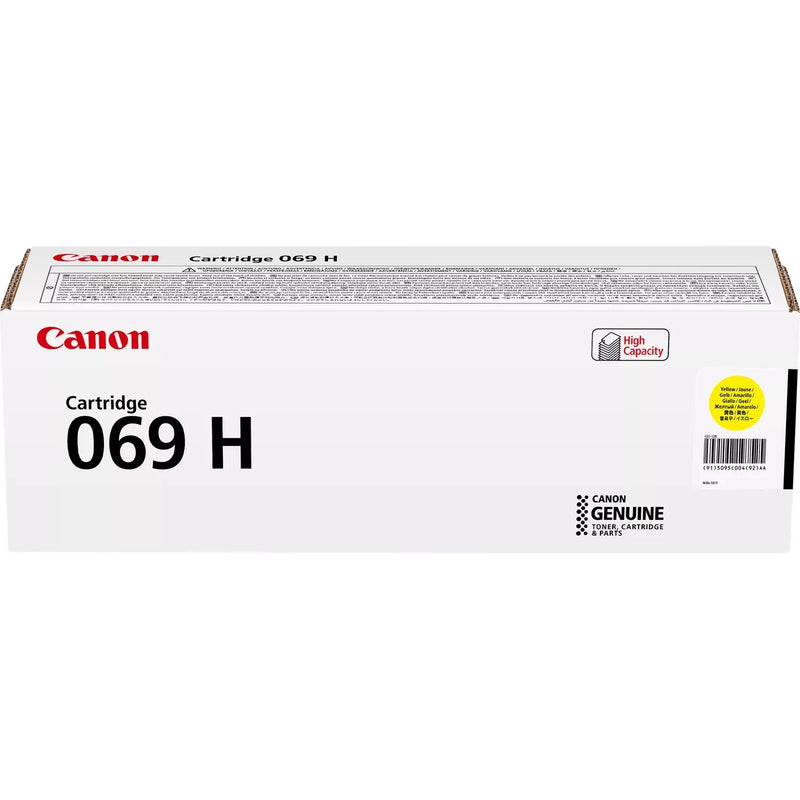 Canon 069H Yellow Toner Cartridge High Yield 5095C002 - ONE CLICK SUPPLIES