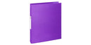 Teksto Ringbinder 2 Ring 30mm Capacity A4 Purple 54657E - ONE CLICK SUPPLIES