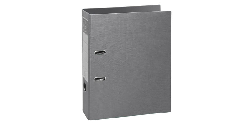 Teksto Lever Arch File Prem Touch A4 80mm Spine Grey 53654E - ONE CLICK SUPPLIES