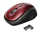 Trust Yvi 1600 DPI Wireless Optical Mouse Red - ONE CLICK SUPPLIES