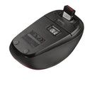 Trust Yvi 1600 DPI Wireless Optical Mouse Red - ONE CLICK SUPPLIES