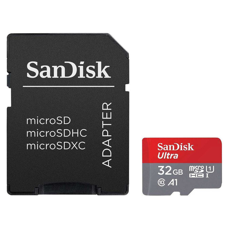 SanDisk Ultra 32GB Class 10 MicroSD Memory Card and Adapter - ONE CLICK SUPPLIES